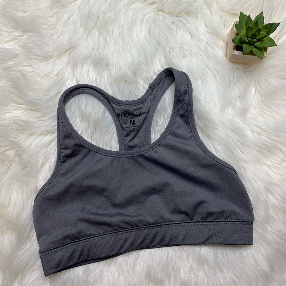 🆕 Holloway • Girl’s Grey Sports Bra